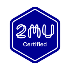 2MU Certified badge